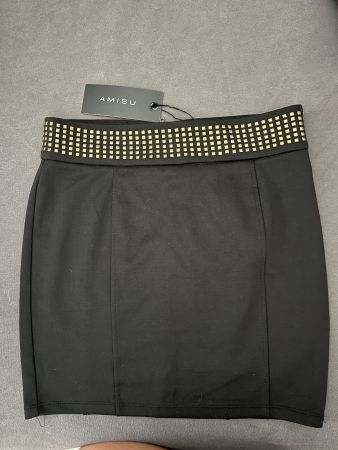 Rock elegant schwarz/gold
