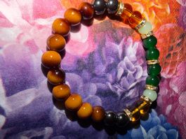 Aventurin-Citrin - Jade Armband