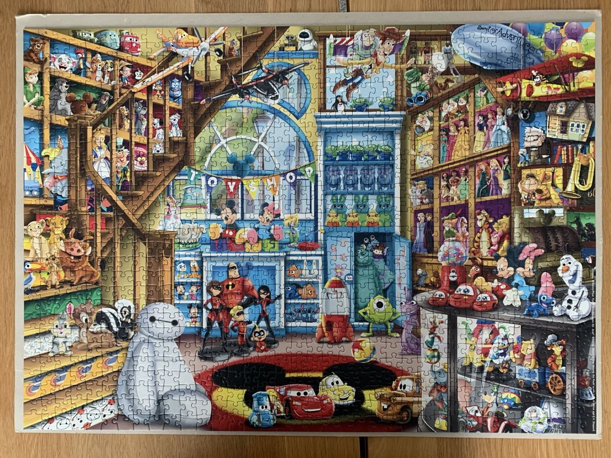 Ravensburger Puzzles: Ravensburger Disney Puzzle 1000 Teile – Gebraucht aus Thun von Chrabu 1
