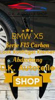 BMW Kotflügel Kiemen X5M Emblem X5 Serie F15 Carbon Look Neu