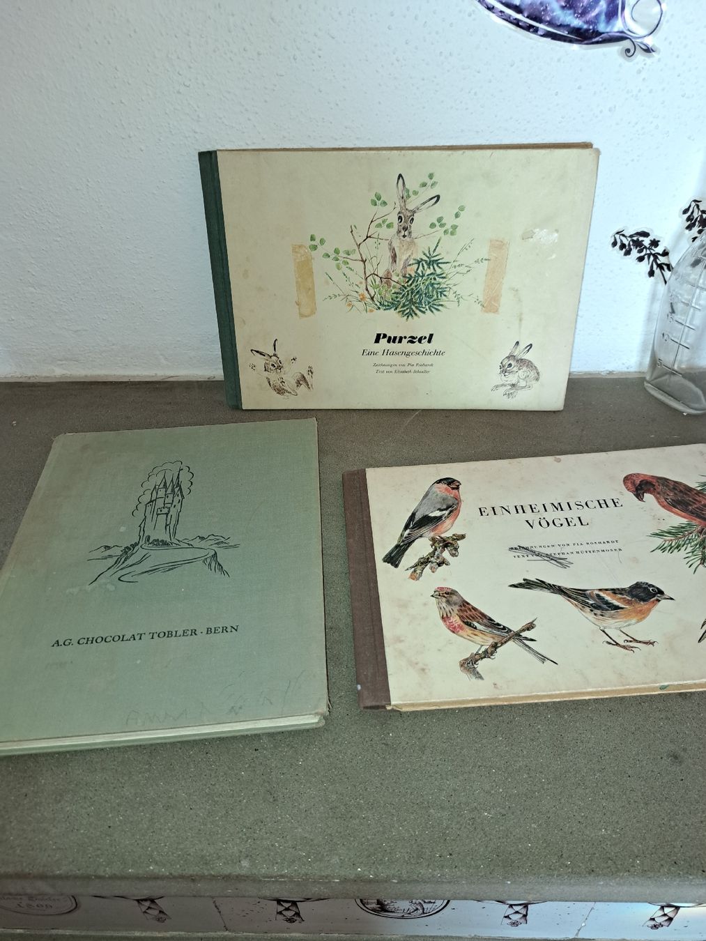 Libri: Alte Kinderbücher: Einheimische Vögel + Purzel-Hasengesch. – Usato da Kölliken venduto da Upcycling-by-Mc-TAM