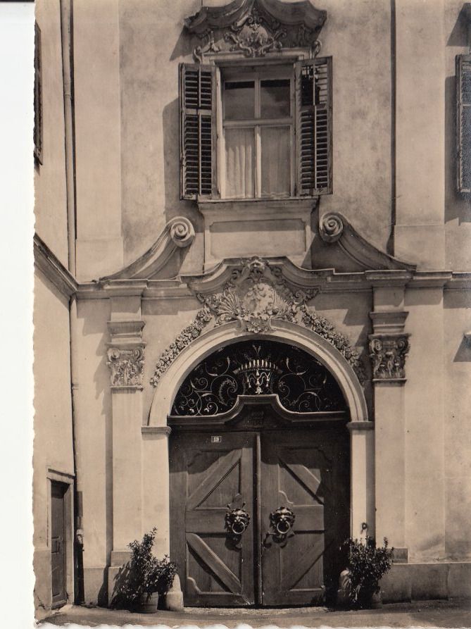 Cartoline postali: Chur Portal Schloss ca. 1950 – Usato da Bürglen TG venduto da StampGraf