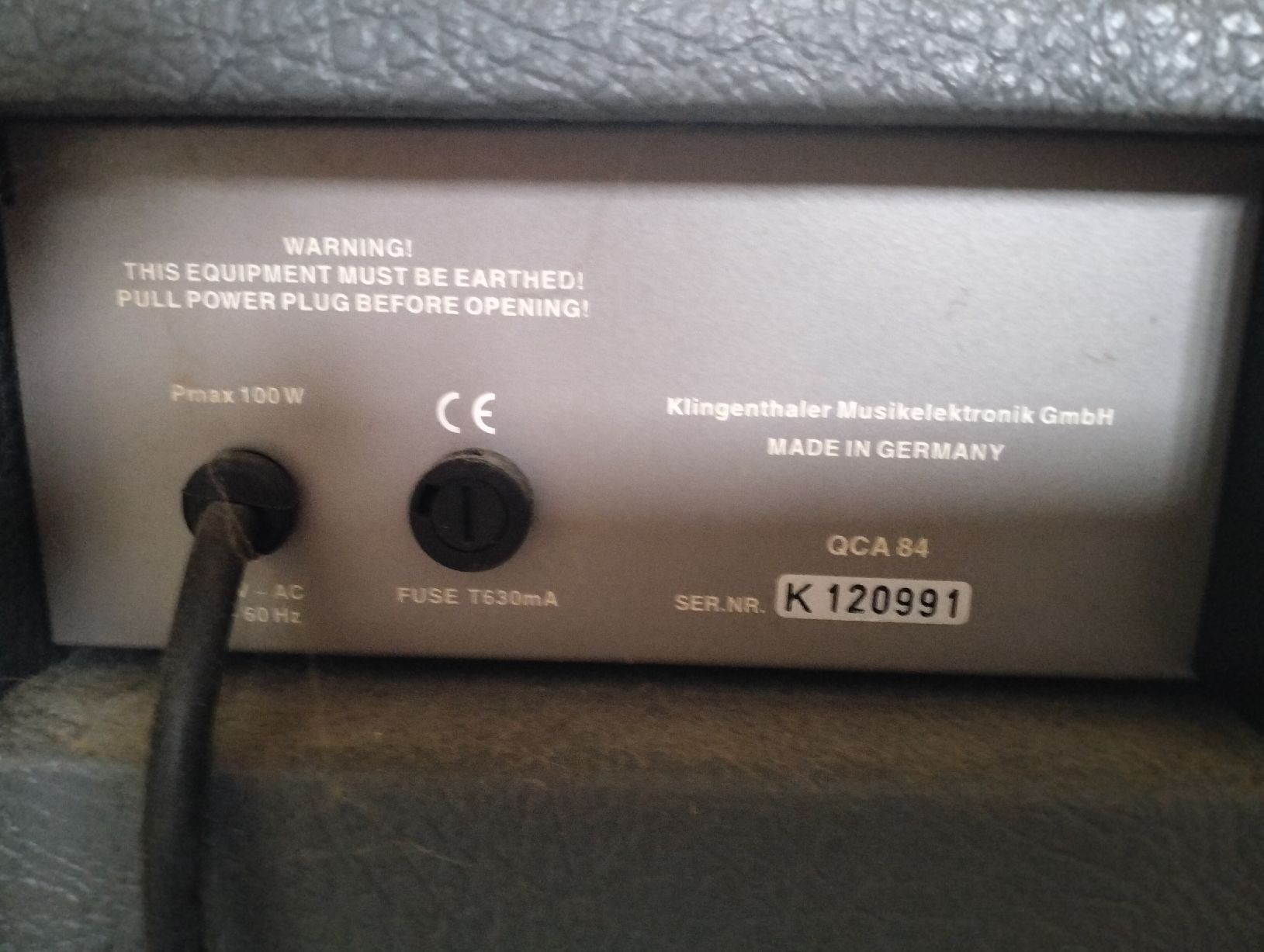 Amplificatori: Verstärker QCA 84 – Usato da Ossingen venduto da Challenger74 3