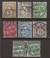 CH080 - Type chiffre 80-85  1906 obl.