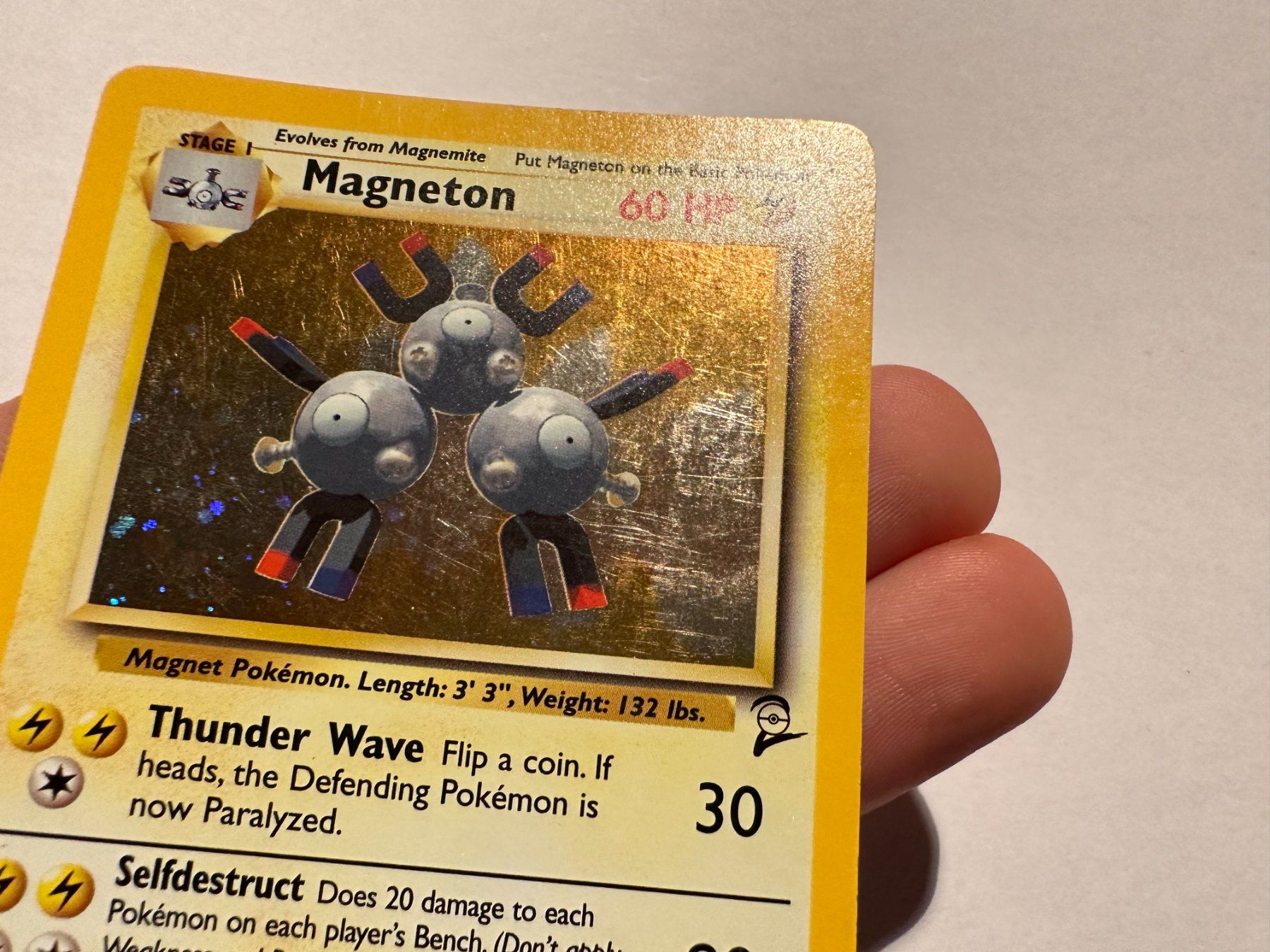 Pokémon Carte collezionabili: Magneton holo Base 2 EN – Usato da Hagendorn venduto da Pokecollectorch 3