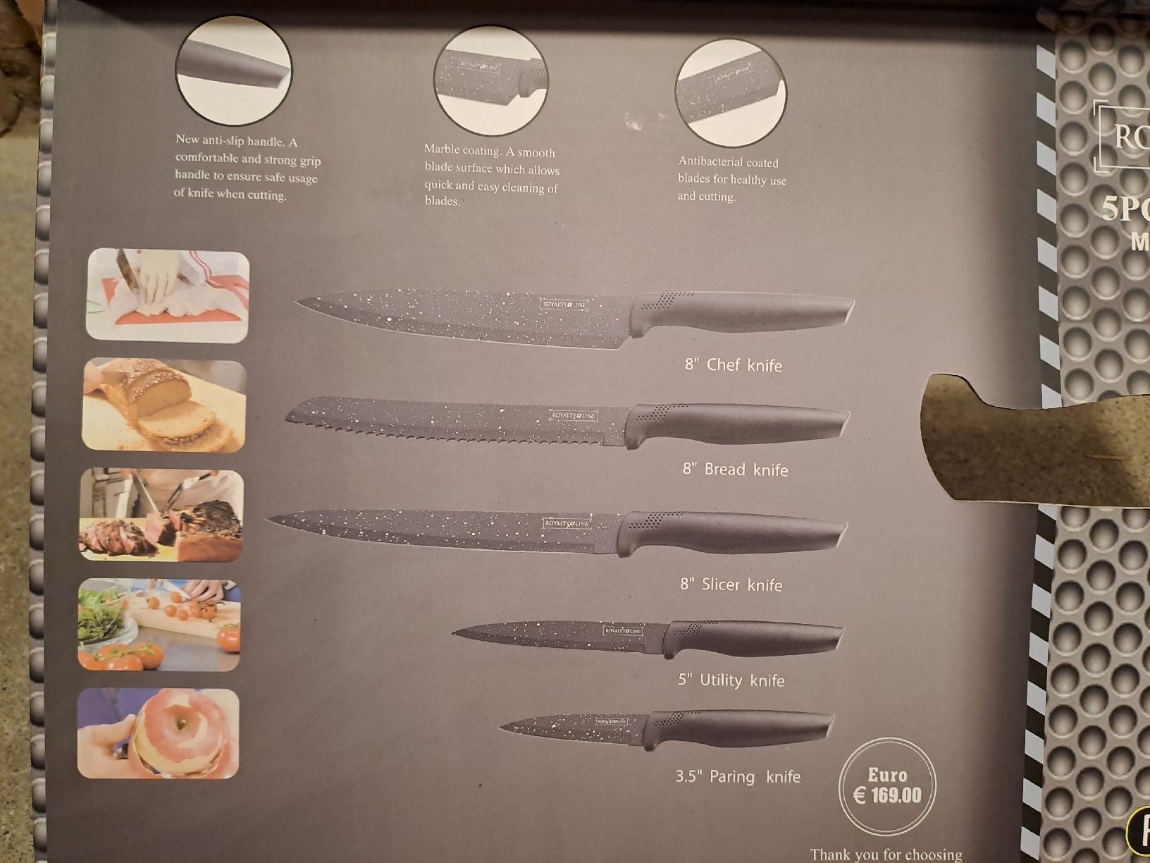 Messer: Royalty Line Messerset, 5-teilig, Küchenmesser – Neu (gemäss Beschreibung) aus Münchenbuchsee von Babsique 1