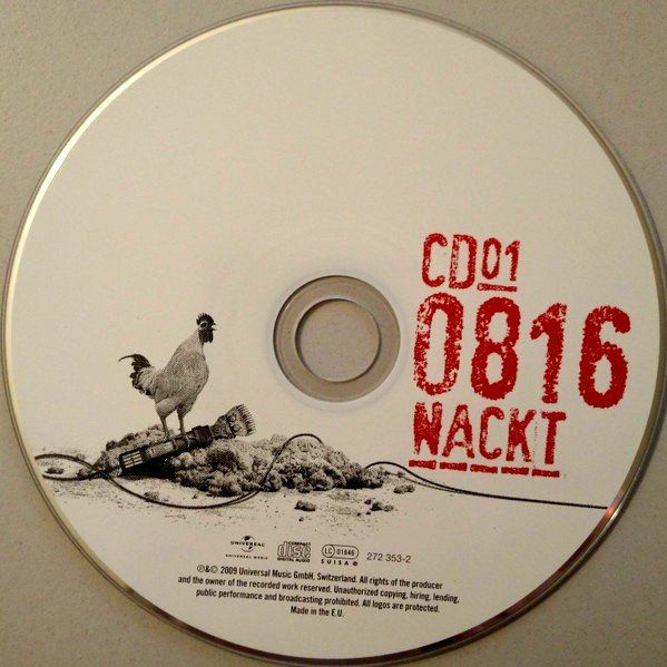 CD: set 2CD's - BLIGG - 0816 NACKT – Usato da Unterbäch venduto da kolbar 2