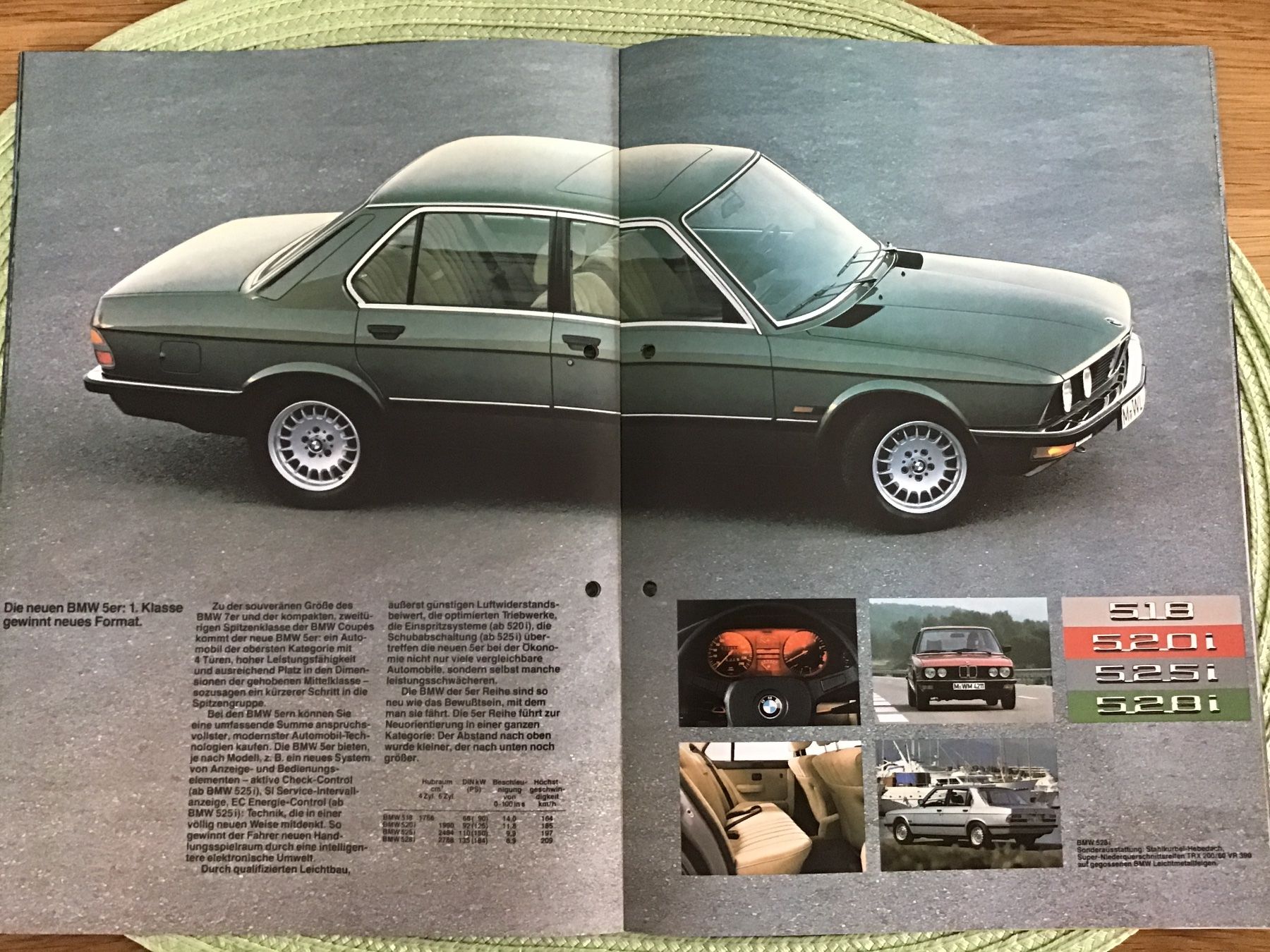 BMW Documenti: BMW-Programm 1981 Verkaufsprospekt gelocht 20 Seiten – Usato da Scherzingen venduto da Starseller62 4