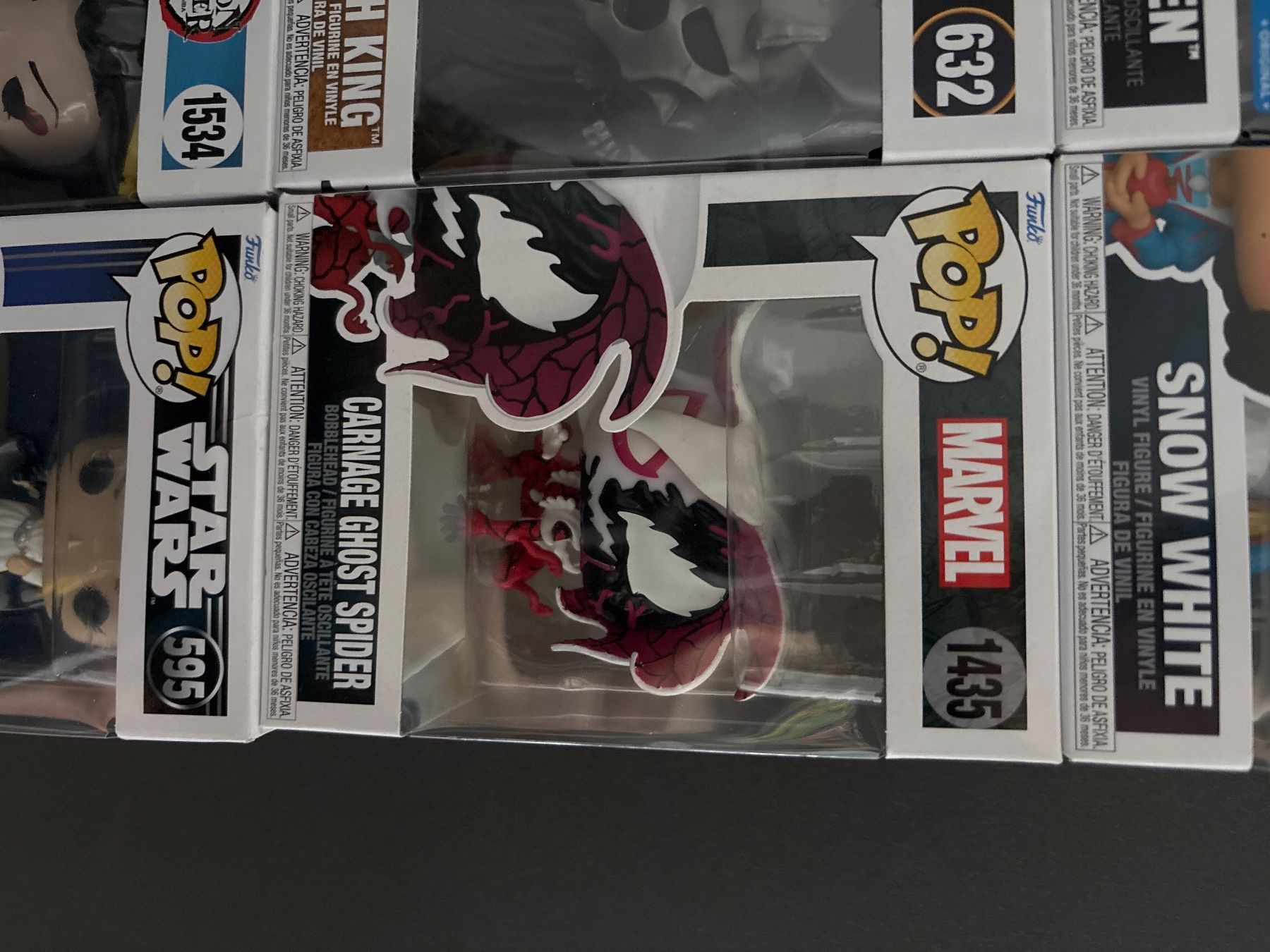 Funko Figuren: Funko Pop Carnage Ghost Spider – Gebraucht aus Romont FR von cha_hv5q