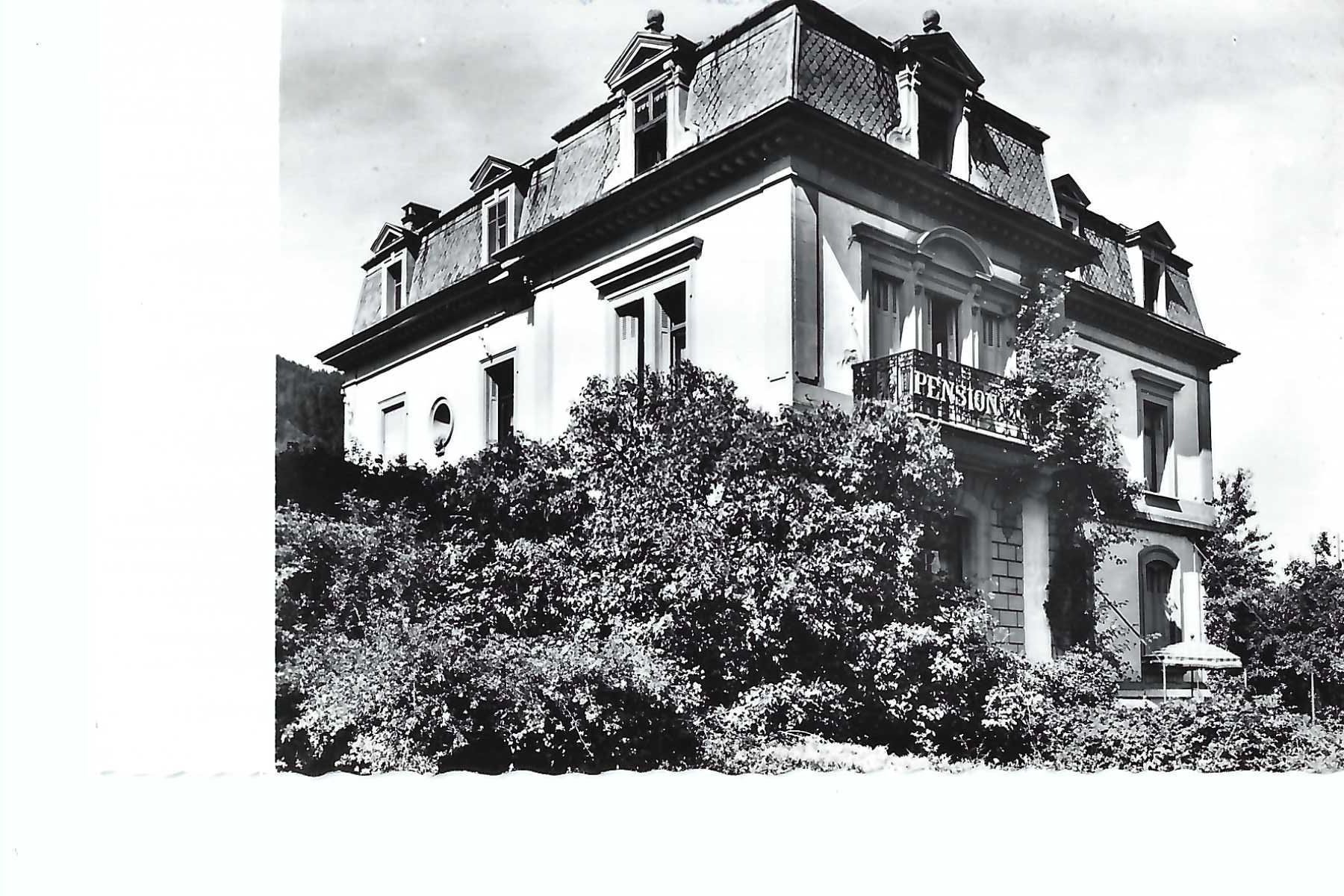 Cartoline postali: La Neuveville BE, Institut Carmen – Usato da Thun venduto da 44wart