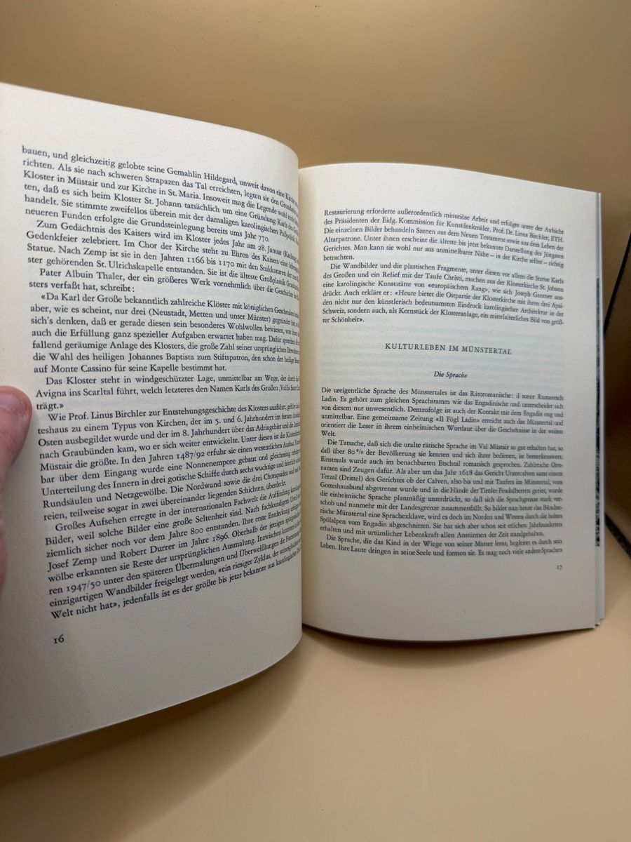 Libri: Das Münstertal - Schweizer Heimatbücher Schweizer – Usato da Genève venduto da sho_67qj 5