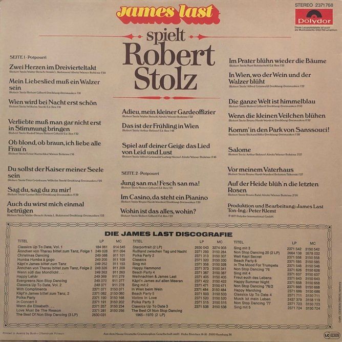 Dischi in vinile: 6x LPs James Last – Usato da Grüningen venduto da azulvinyl 2