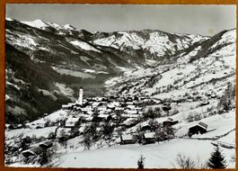 SAAS im PRÄTTIGAU 1974. Stempel Taxe