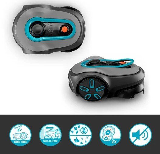 Gardena Tagliaerba: Robot Tondeuse Gardena Smart Sileno Free sans câble. – Nuovo e nell'imballaggio originale da Martigny venduto da ShowroomXL 2