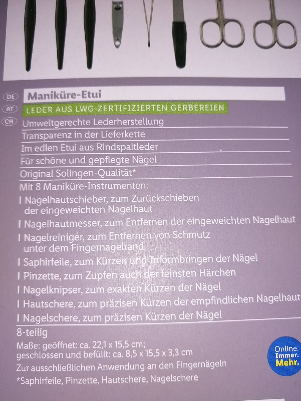 Unghie finte: NEU Maniküre-Etoi Livarno – Nuovo e nell'imballaggio originale da Buchrain venduto da nat_pl5p 6