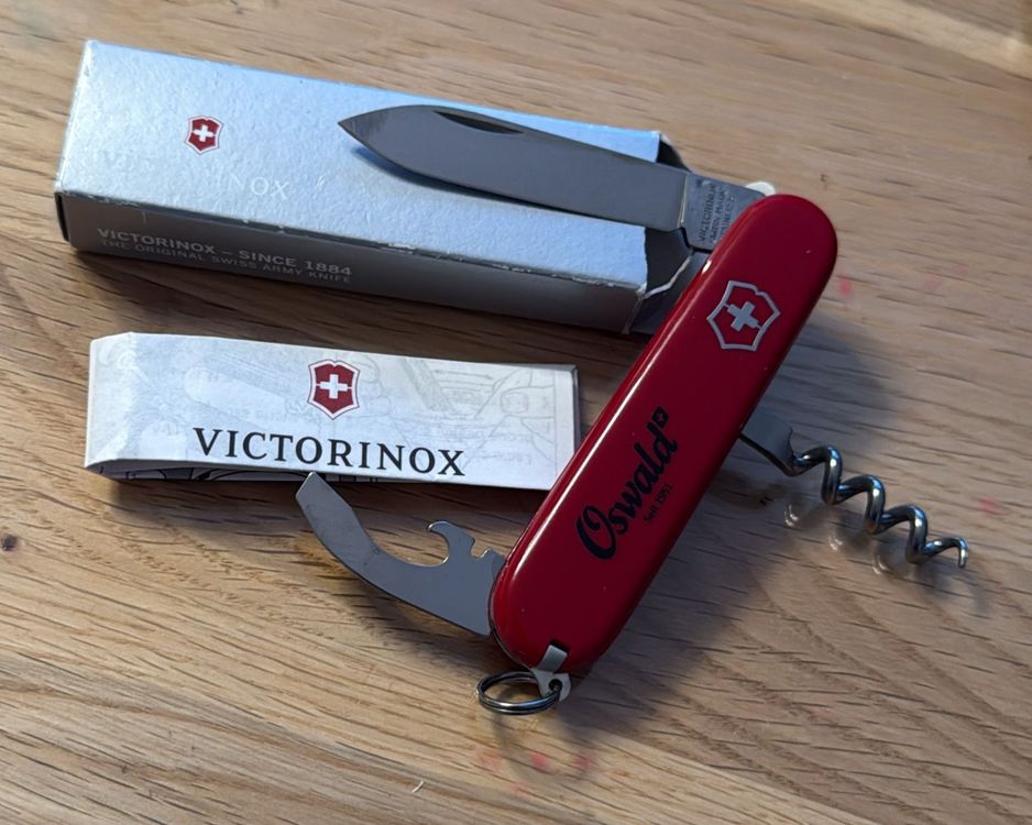VICTORINOX SACKMESSER OSWALD SEIT 1951 (Neu und originalverpackt) in ...