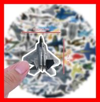 Kampfjet Eurofighter Hornet Stealth Bomber 50 tlg Stickerset