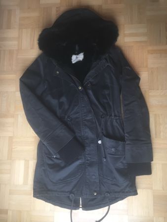 Marlino Winterjacke, Echtfell Futter, Grösse XS