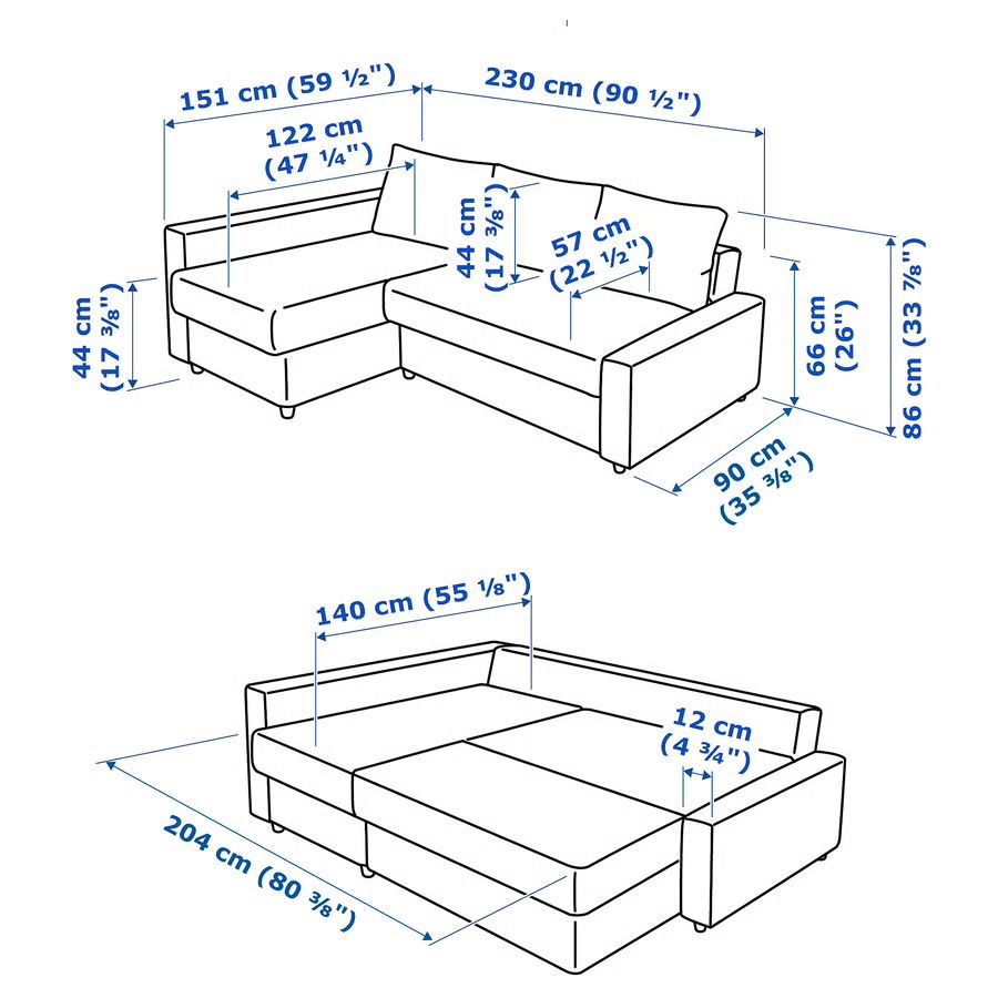 Ikea Sofas: Friheten Eckbettsofa von IKEA dunkelgrau – D'occasion à Zumikon par maillari 3
