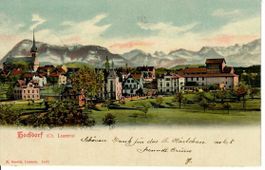 Hochdorf 1902 - Rasierklingenstempel Neuchatel