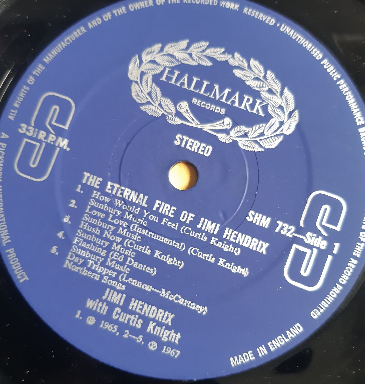 Dischi in vinile: Jimi Hendrix Schallplatte - The Eternal Fire – Usato da Frick venduto da kyb_yq8h 3
