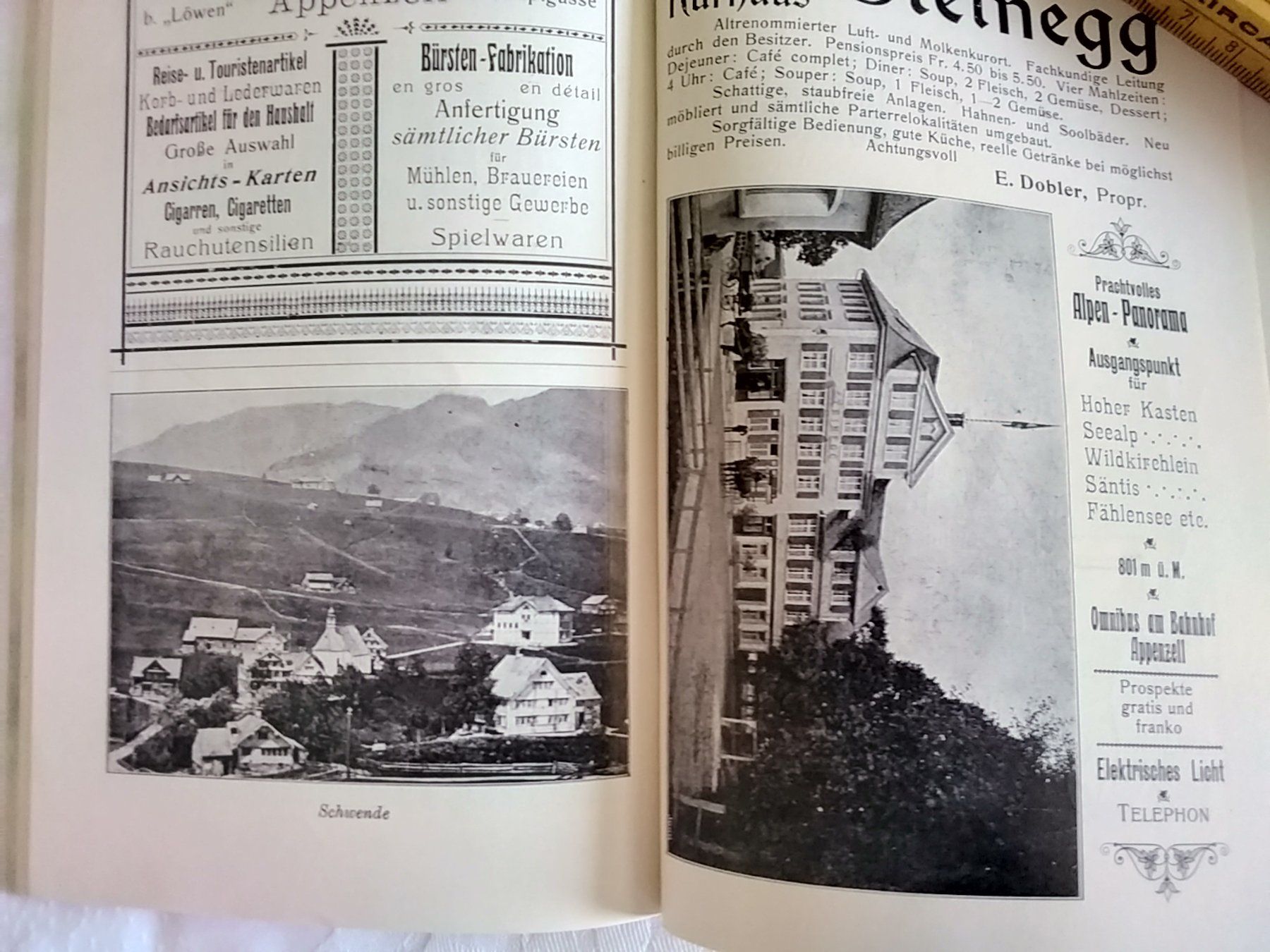 Dokumente: Werbebroschüre Prospekt Appenzellerland – Gebraucht aus Appenzell von lama19 9