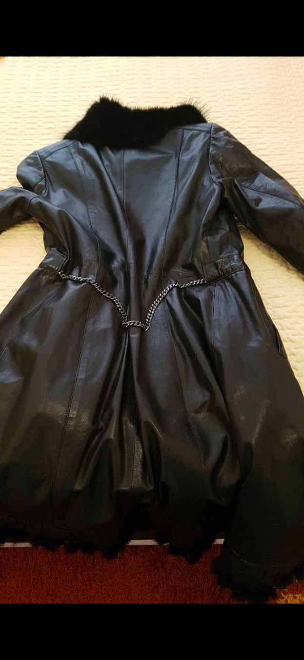Cappotti: Pelz Leder Mantel Gr/M – Usato da Basel venduto da Ivana_4 9