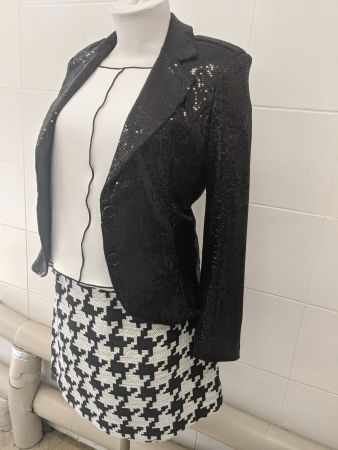 Blazer Jupe und Bluse Gr S und M