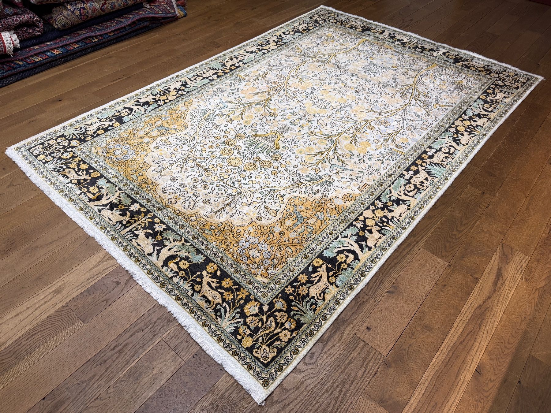 Tappeti: Wunderschöner grosser Seidenteppich - Handgeknüpft – Usato da Bennau venduto da Mayer_Carpets 3