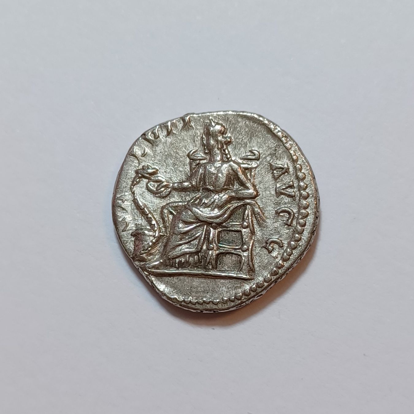 Alle Münzen: Denarius Septimius Severus 193-211 Römisches Reich – Gebraucht aus Pfäffikon ZH von Antike_Muenzen 1
