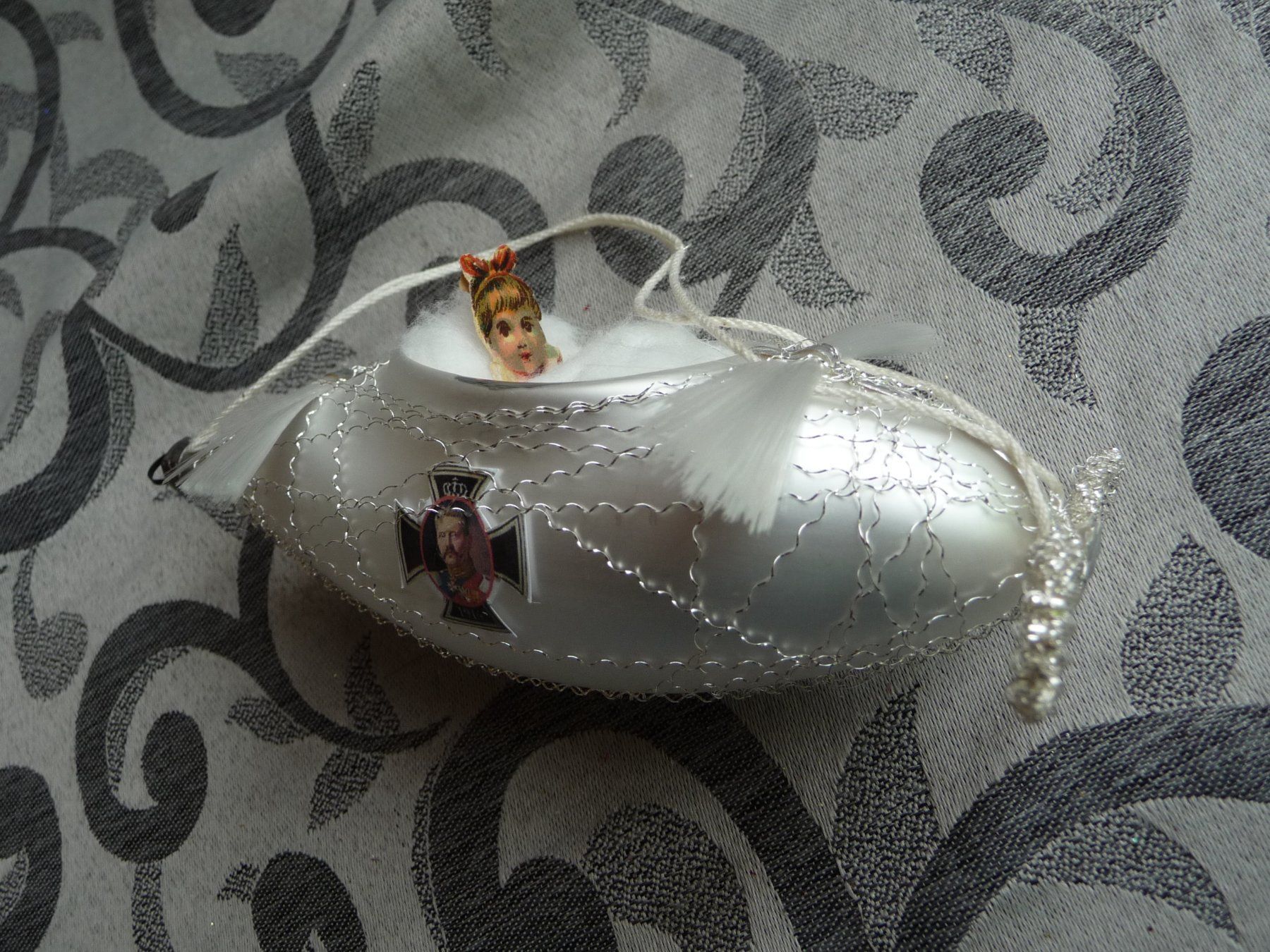 Tutte le decorazioni: Flugzeug nostalgischer Christbaumschmuck – Nuovo e nell'imballaggio originale da Alpnach Dorf venduto da marvo 3