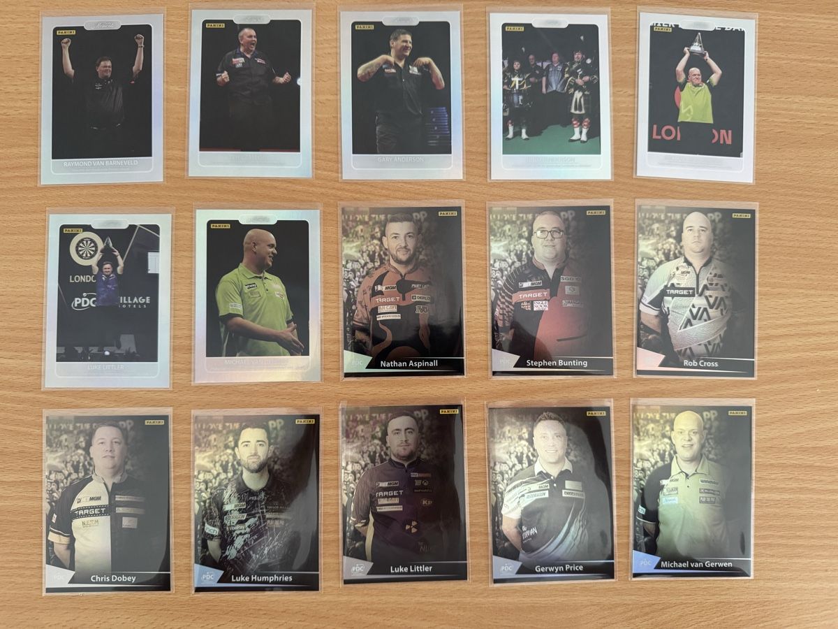 Panini Carte collezionabili: x88 Panini PDC Darts Premier League Base & Insert komplet – Nuovo (secondo la descrizione) da Lützelflüh-Goldb venduto da Collector919 6