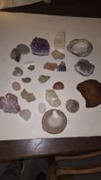 Mineralsammlung diverse Mineralien und Edelsteine Konvolut