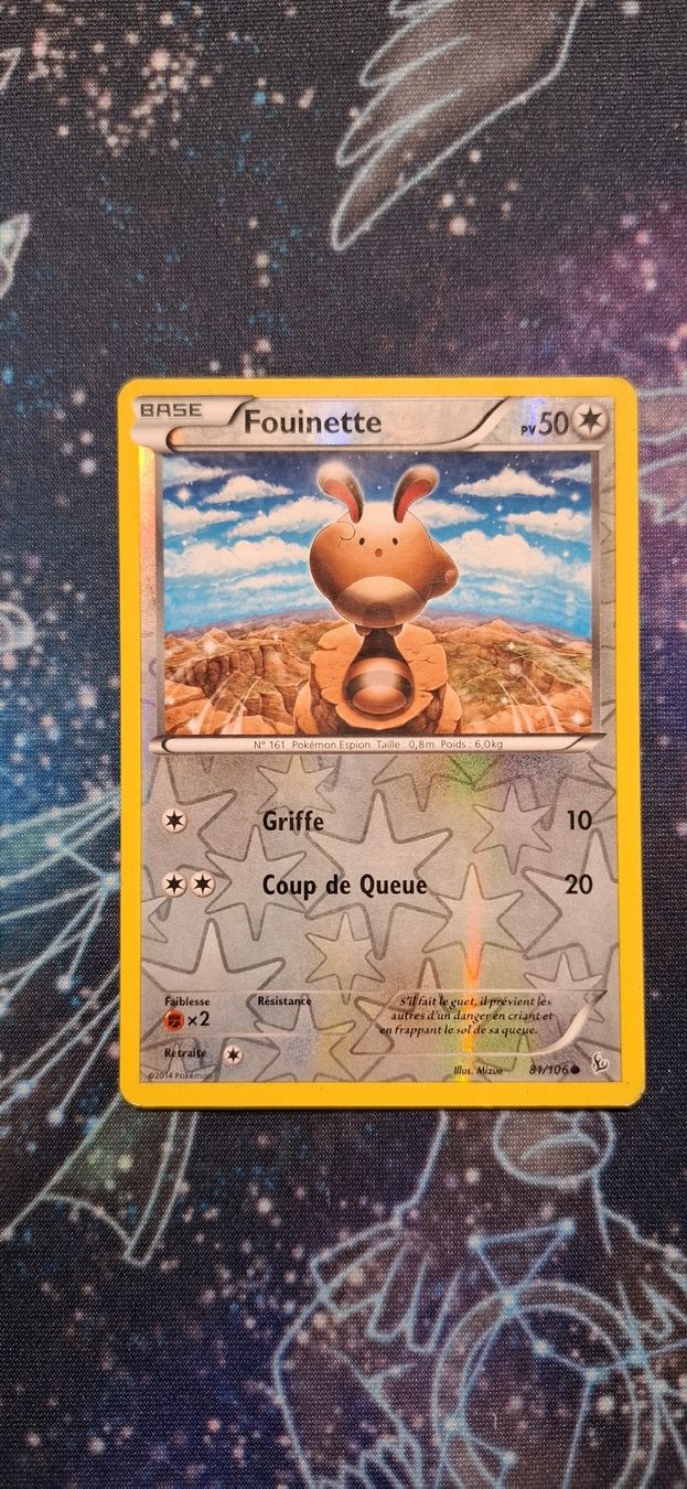 Pokémon Carte collezionabili: Fouinette Reverse 81/106 - Ténèbres Embrasés FR – Usato da Petit-Lancy venduto da Kara_TCG 1