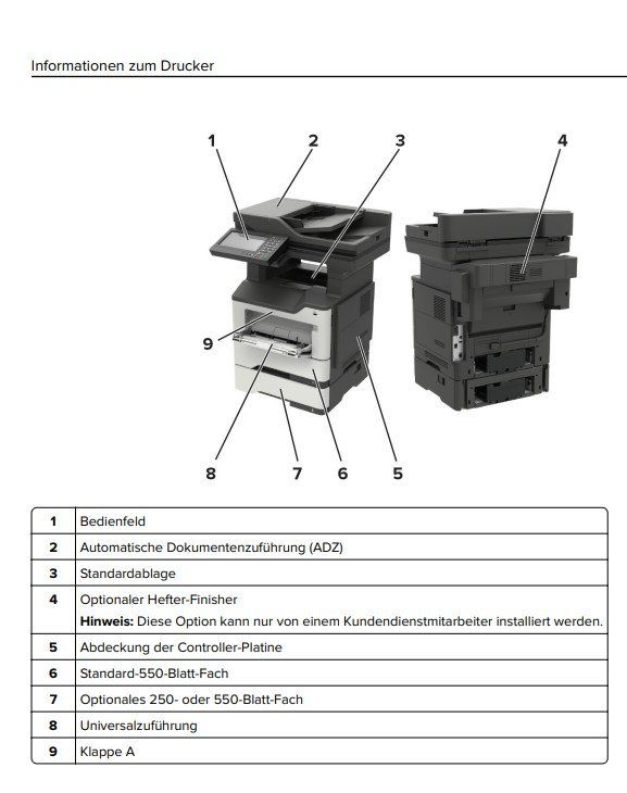 Lexmark Fotocopiatrici: XM3250 Print Copy Scan A4 SW Lexmark – Usato da Reutlingen venduto da tramplinas 3