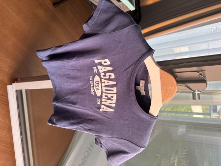 Damen T-Shirt Crop Top Pasadena USA