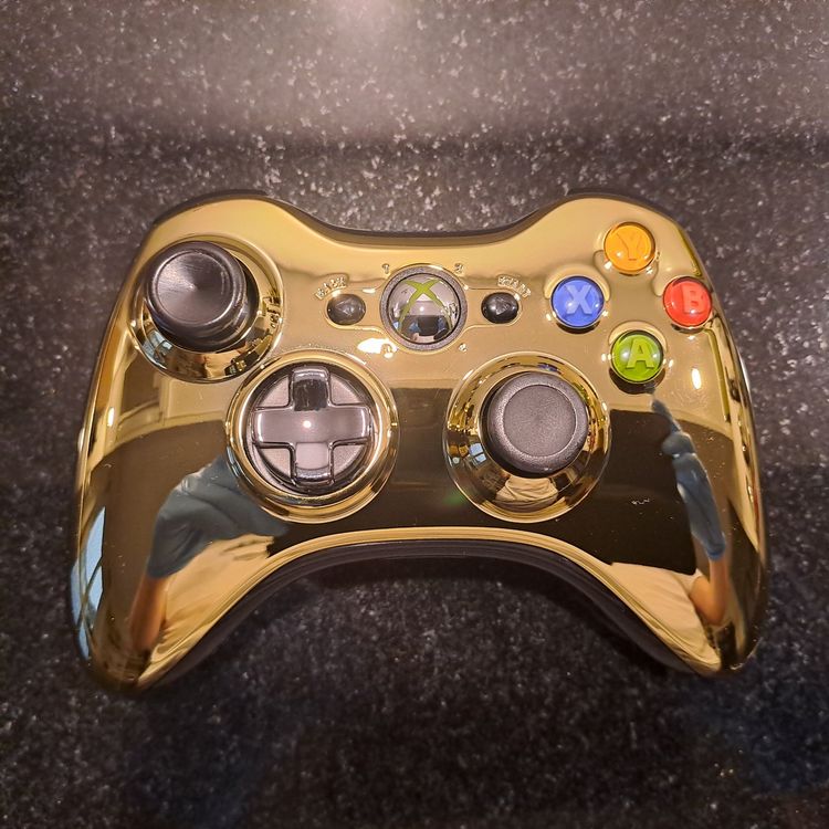 Xbox 360 Special Edition Chrome Series Wireless Controller (Gebraucht ...