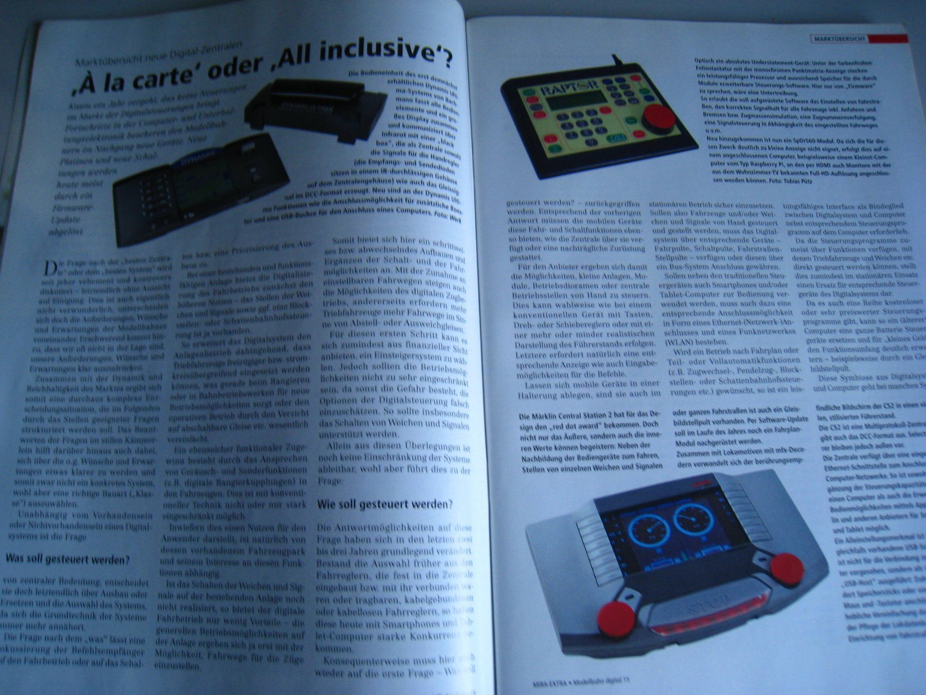 Riviste & Magazine: Miba Extra, Modellbahn Digital,  2015 – Usato da Buchs ZH venduto da swiss-train 5