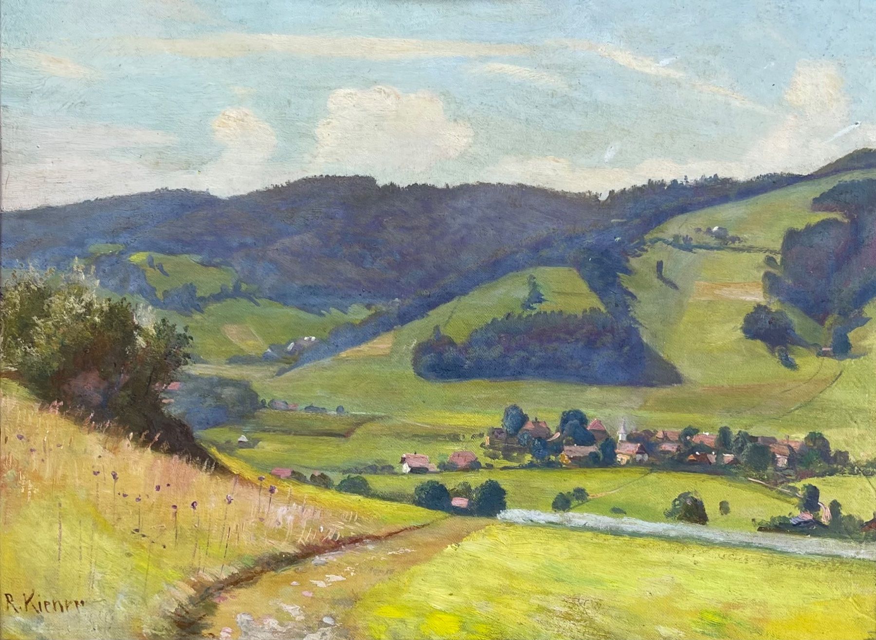 Gemälde: Kiener Robert (1866-1945) – Gebraucht aus Grosshöchstetten von Perle1951 1