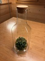 The Green Bottle Garden Glasgefäss mit Korken