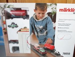 Neu OVP Märklin 78050 Ergänzungpackung Feuerwehr Set C Gleis