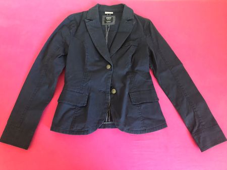 KURZJACKE STREET ONE, GR. 38, DUNKELBLAU, SPORTLICH/CASUAL