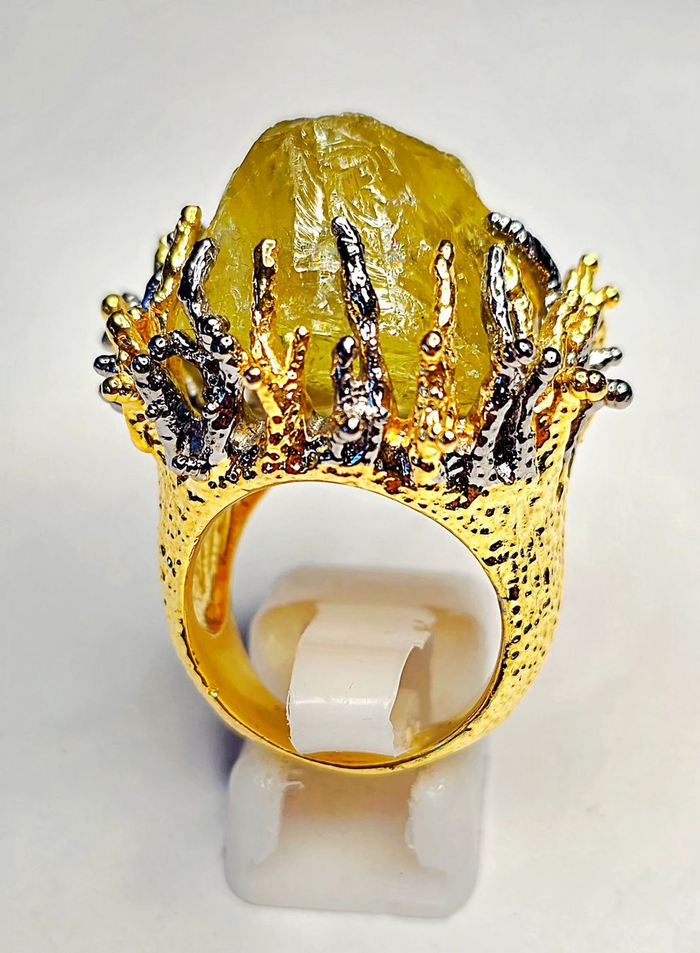 Anelli: Ungeschliffener Peridot Ring – Nuovo (secondo la descrizione) da Zürich venduto da adriben 8