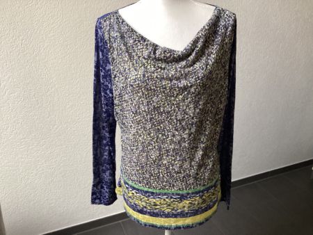 COMMA G Damen Langarm Bluse / Shirt  Gr. 44