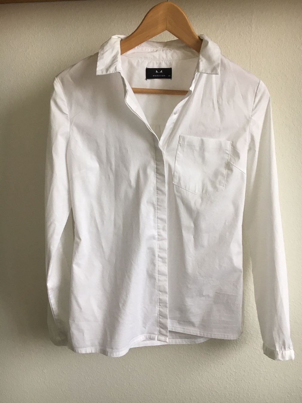 Camicette: Weisse Bluse von Modsröm Gr. XS – Usato da Zürich venduto da ehupp