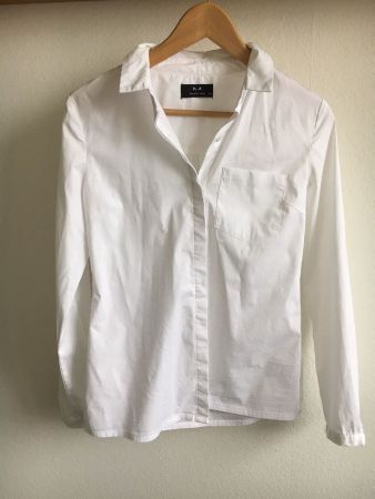 Weisse Bluse von Modsröm Gr. XS