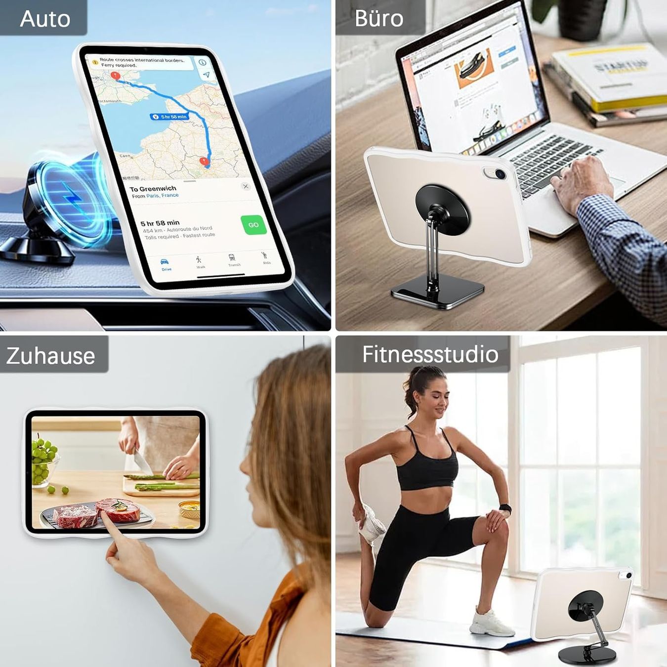 Covers & Borse: iPad Mini 6/7 Hülle MagSafe Slim weiss – Nuovo e nell'imballaggio originale da Suhr venduto da SchnapperCH 3