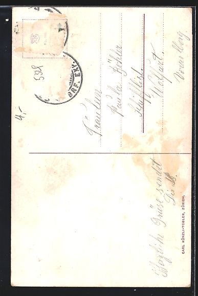 Cartoline postali: St. Gallen, Stadtpark, Marktplatz mit Va – Usato da Berlin venduto da bartko-reher 1