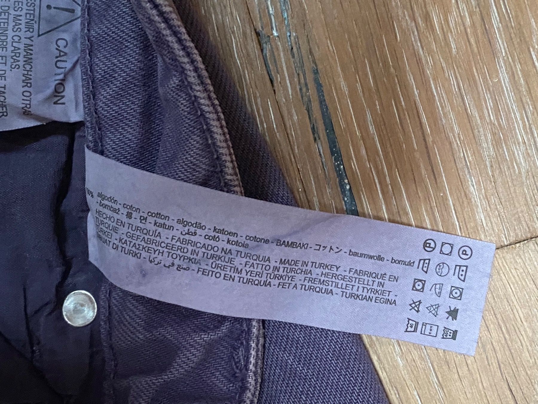 Zara Jeans: Great ZARA grey blue jeans. EUR42 – Nuovo (secondo la descrizione) da Grund b. Gstaad venduto da PlageNeige 6