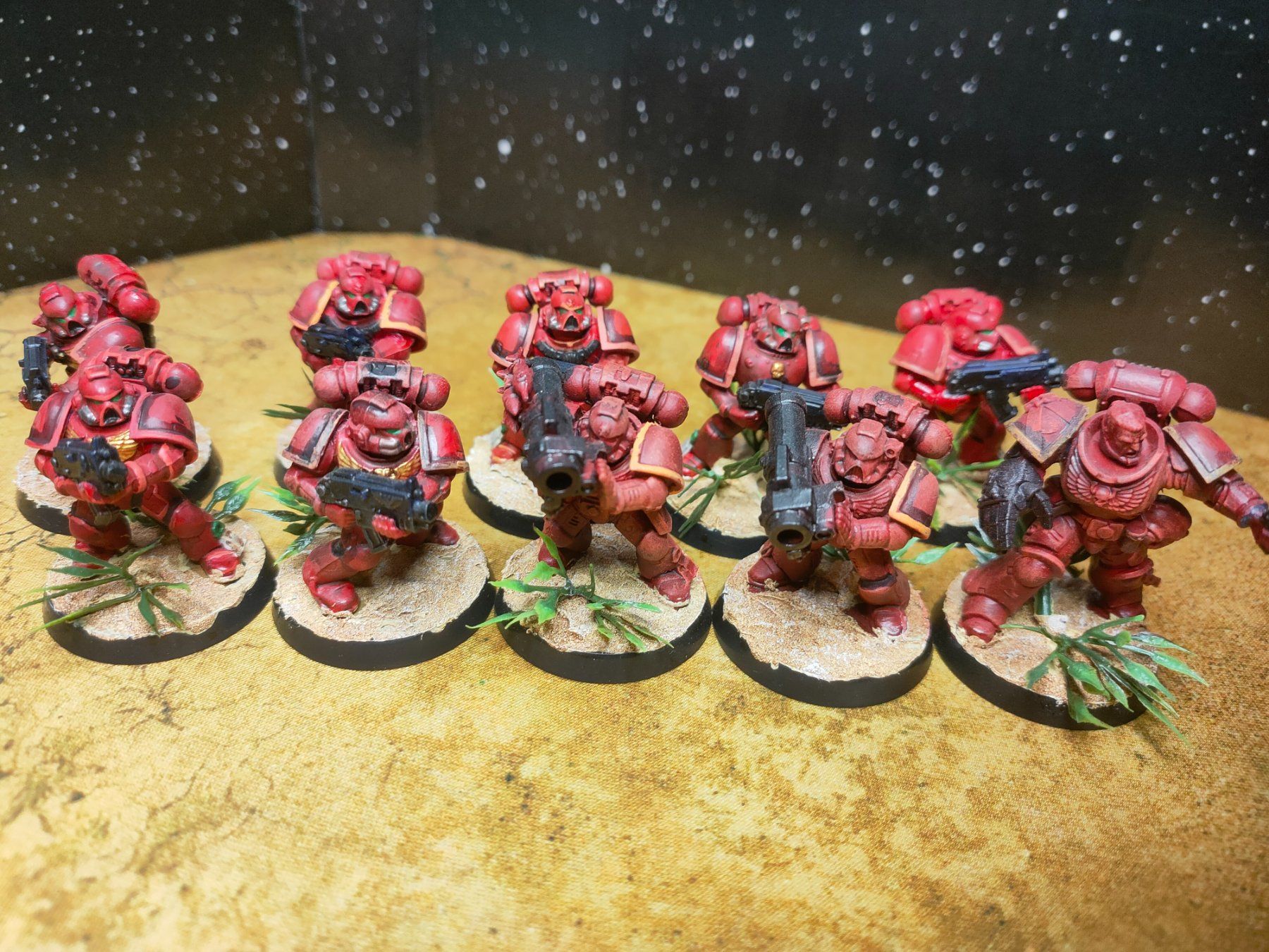 Modellbausätze & Standmodelle: Space Marines, 10 x Intercessors, Warhammer 40k – Gebraucht aus Baden von Araneus
